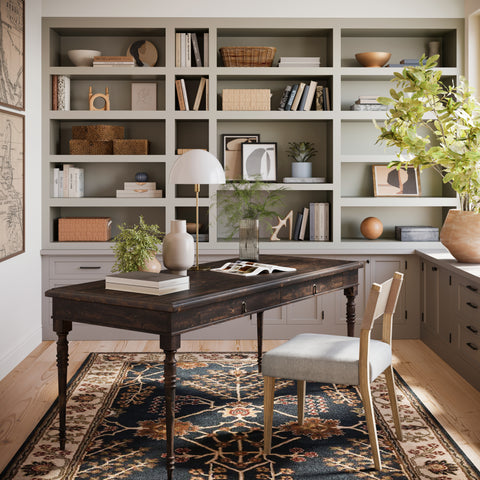 Audrey Turned Leg Writing Desk