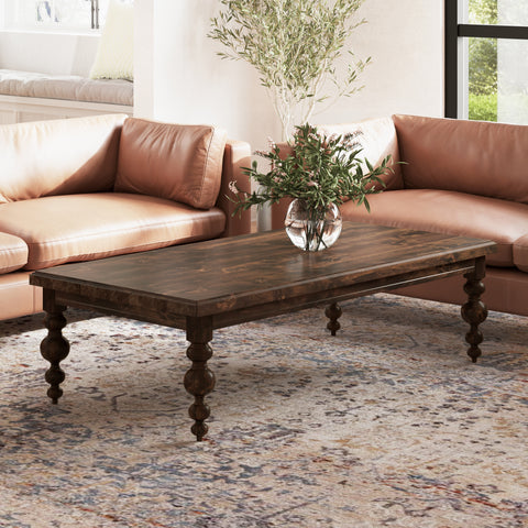 Pictured in Tobacco Finish. Pictured with <a href=braden-couch__braden-2.html Couches</a> on the <a href=marisol__marisol-2.html Rug</a>.